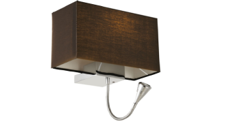 Jaquar  1 LT black wall lamp